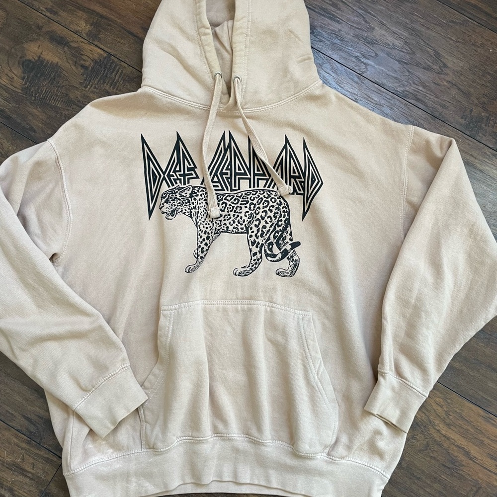 Tan Hoodie Sweater